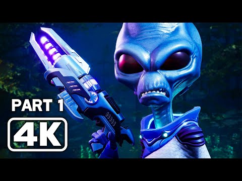 Destroy All Humans! Remake Gameplay Walkthrough PART 1 (4K 60FPS)