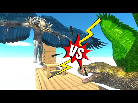 TOURNAMENT WITH WINGS! INFERNALS VS CARNIVORE DINOS  - ANIMAL REVOLT BATTLE SIMULATOR