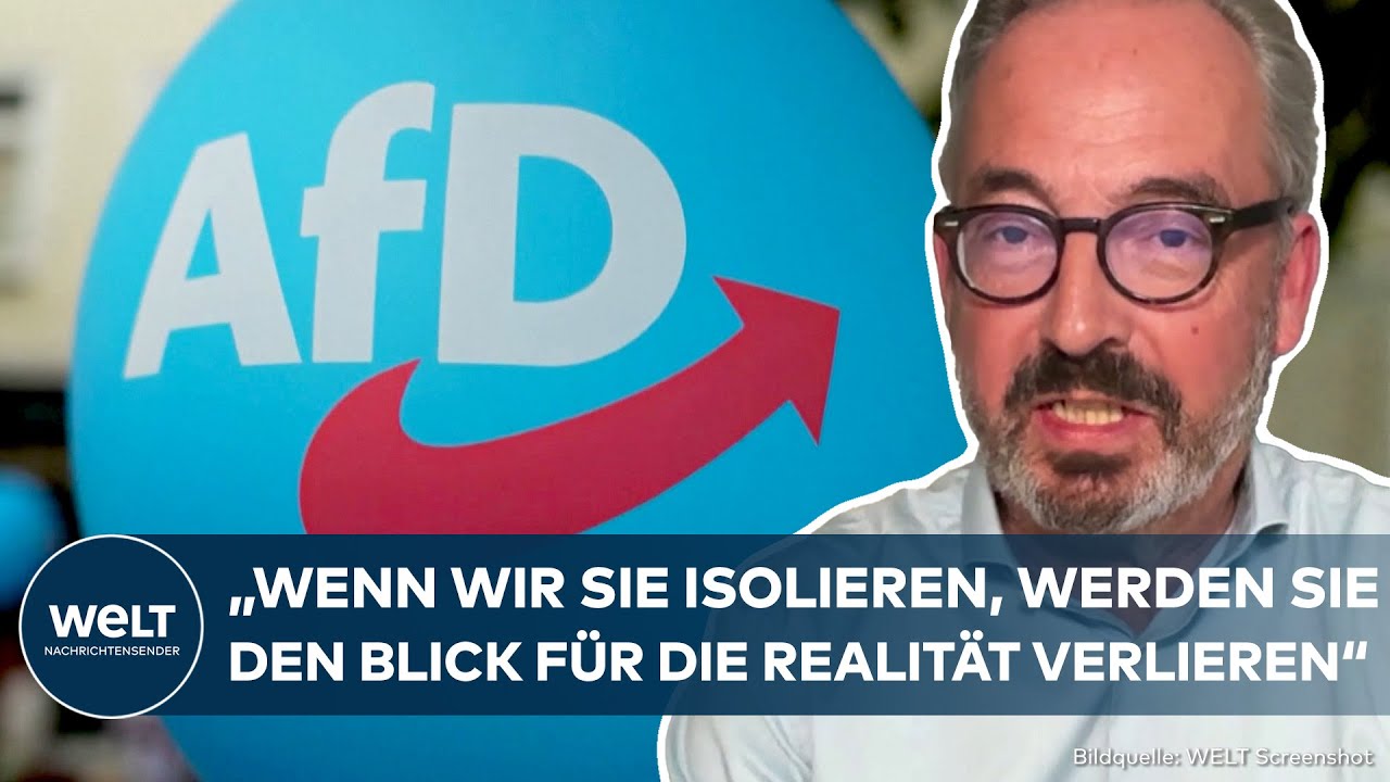 UMGANG MIT AFD: "Werden auf Dauer mit dem Brandmauer-Gequatsche diese Partei nicht kleinhalten"