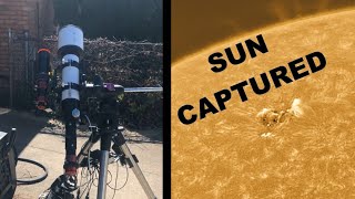 Zooming in on Solar Flares Captured From My Live-Stream #shorts
