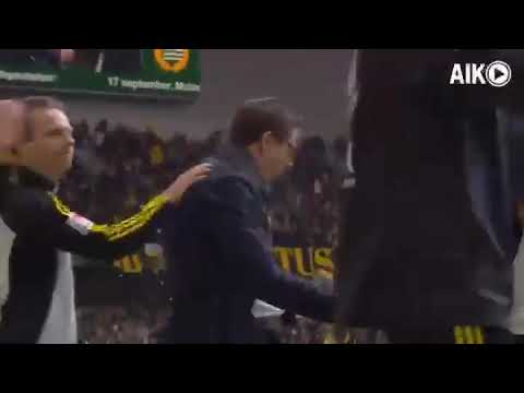 ( AIK ) The Best Goal 😍👑 Kristoffer Olsson vs Hammarby / 2017