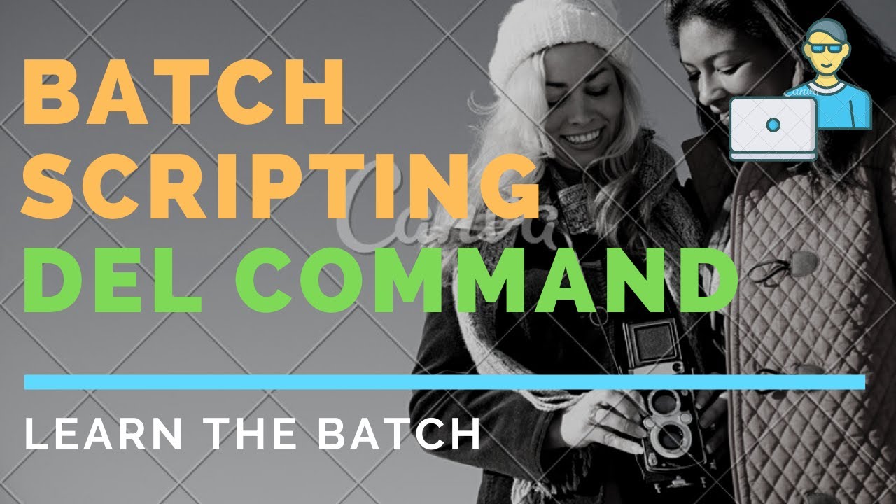 Batch file programming tutorial // DEL COMMAND // Batch Scripting Part-4 - DEL Batch Command