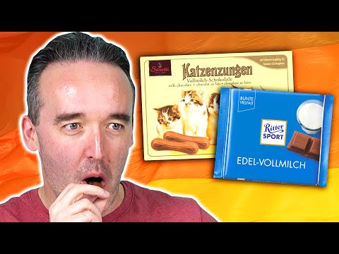 Irish People Try German Chocolate