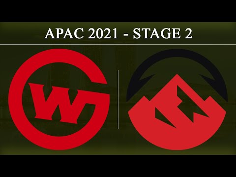 WCG vs ELV @Oregon | Wildcard Gaming vs Elevate | APAC South - Stage 2 (8 July 2021)