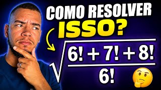 ALGUNS GASTAM 25 MINUTOS NESSA QUESTÃO 😐 ( É só simplificar)