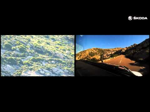 ŠKODA Motorsport Tour de Corse SS4 Skoda Shots 2012