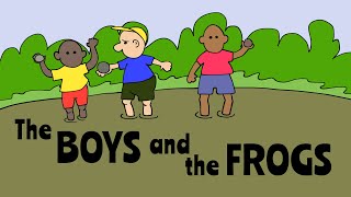 Aesop Fables for Children - The Boys and the Frogs READ ALOUD story