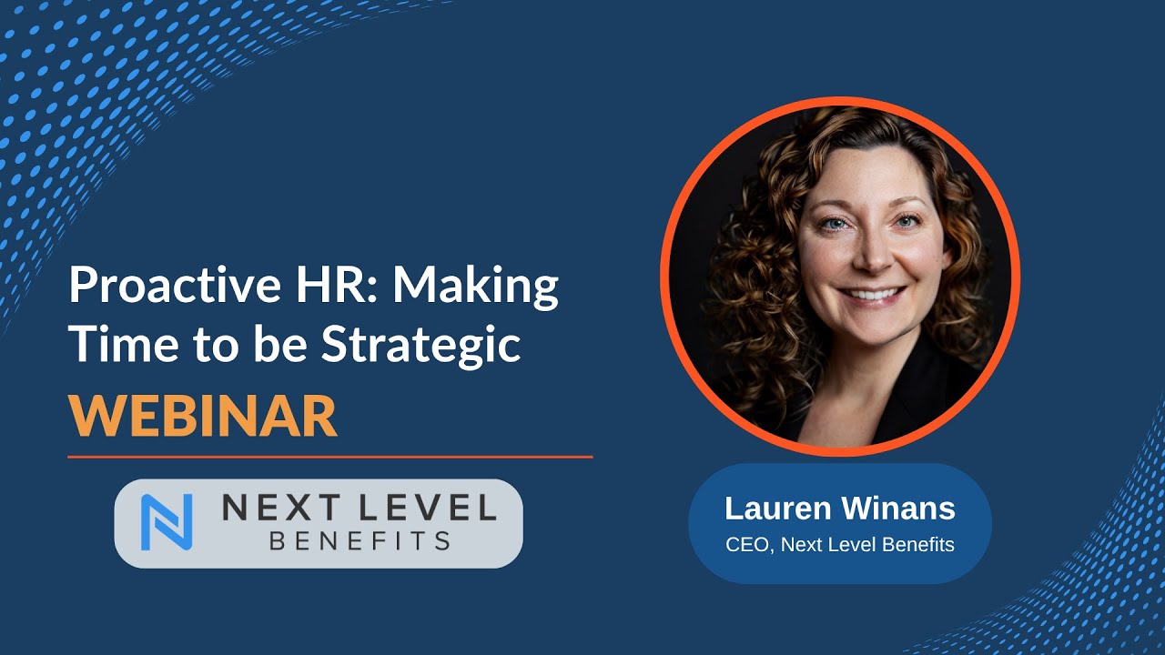Proactive HR: Building a Strategic HR Mindset