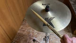 Video thumbnail for Zildjian K Dark crash Thin 14` by Sviatoslav Yanchuk