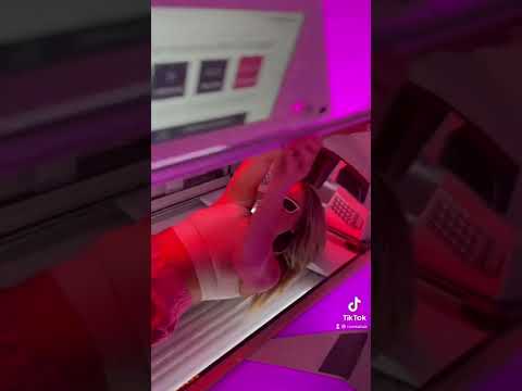 Come for a sunbed with me 😁☀️