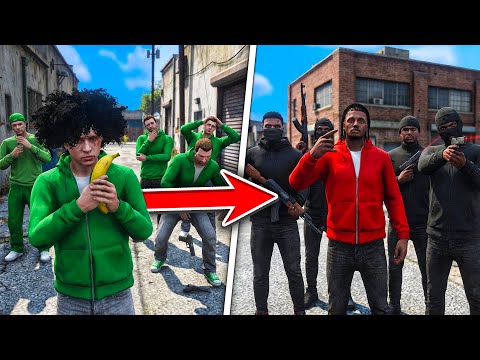 I Went from the WORST to BEST Gang in GTA 5 RP..