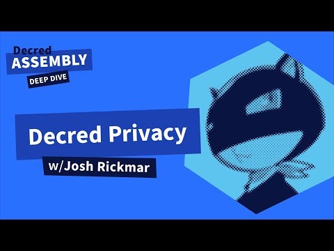 DA: Deep Dive - Privacy - w/Josh Rickmar
