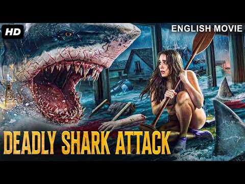 DEADLY SHARK ATTACK - Hollywood Horror Action Movie | English Movie | Sarah Lieving | Free Movies
