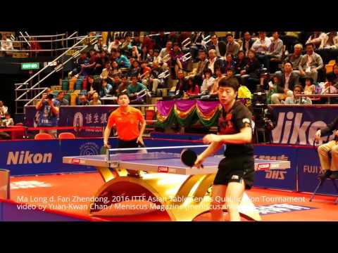 Ma Long qualifies for 2016 Olympics - ITTF Asian Table Tennis Qualification Tournament, Hong Kong