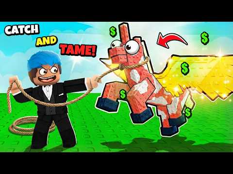 NAKA HULI AKO NG MYTHICAL ANIMAL | Roblox | Catch and Tame