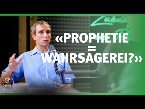 Biblische Prophetie = Wahrsagerei? | Studiotalk | Philipp Ottenburg, Reinhold Federolf