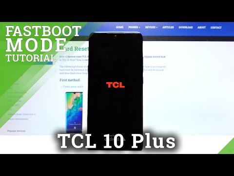 Fastboot Mode TCL 10 Plus