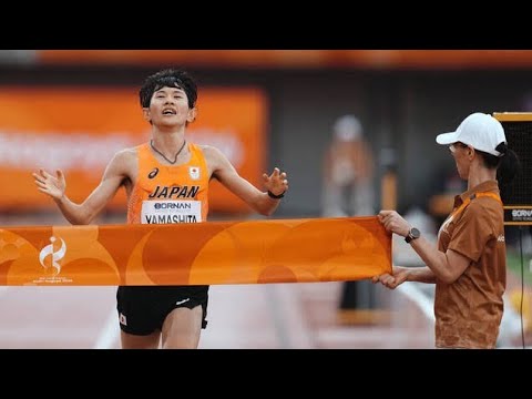 🏅山下一貴、圧巻のラストスパート!日本男子マラソンに金メダル🥇#山下一貴 #アジア大会 #愛知名古屋アジア大会 #男子マラソン #陸上 #マラソン #日本代表 #金メダル #スポーツニュース