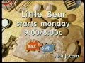 Nick Jr Little Bear Promo Fall 1999