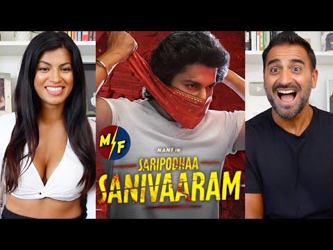 SARIPODHAA SANIVAARAM Trailer - Nani | Priyanka | SJ Suryah | Vivek Athreya | DVV Danayya | REACTION