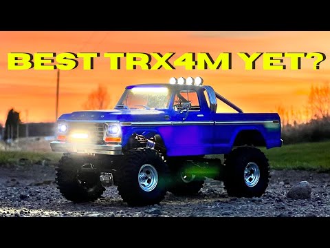 This New 18th Scale Crawler is a LEGEND! | Traxxas trx4m High Trail f150