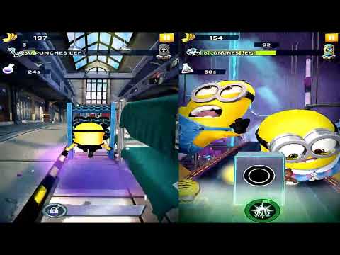 🚀Minion Rush Despicable Me🚀, Android Reverse Gameplay - (1-4 Room), Walkthrough, Episode 736