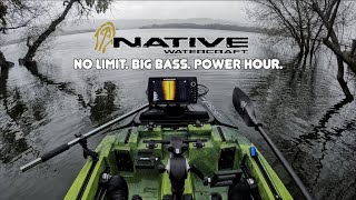 Battling 190 kayak anglers in sketchy conditions