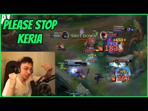 T1 Keria SOLO CARRIES Whole Fight