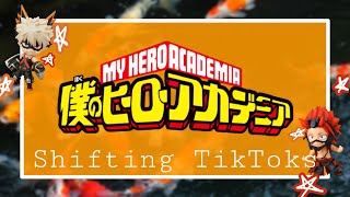My Hero Academia shifting TikToks | Compilation