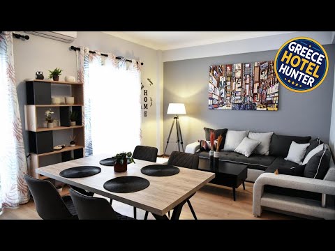 Kipseli NEW MoDeRN & CoZy 65TV Netflix | Athens, Greece | Hotel Review 🏨