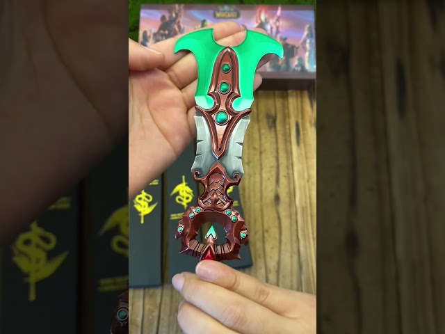 Vídeo relacionado con Hanaiette 1 llavero de aleación para World of Warcraft con soporte para armas, Estilo 1, Taille unique