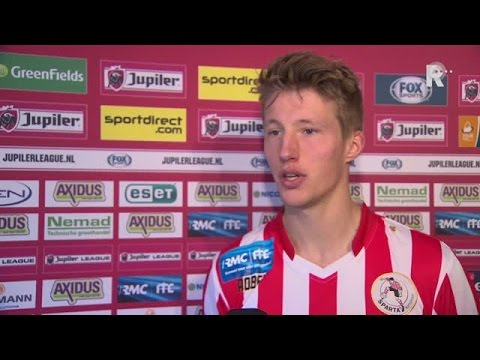 Rick Ketting na zege op Go Ahead Eagles