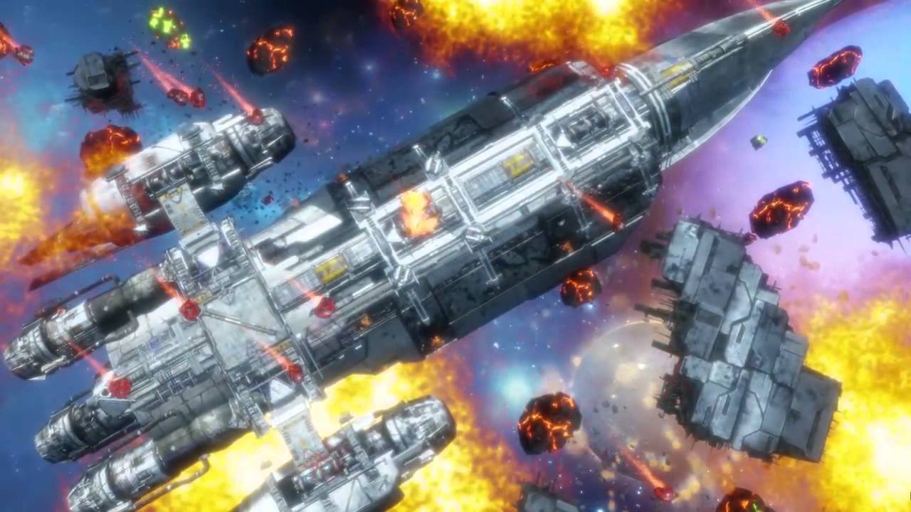 Beschützt in Dead Star auf PS4 ein riesiges Raumschiff