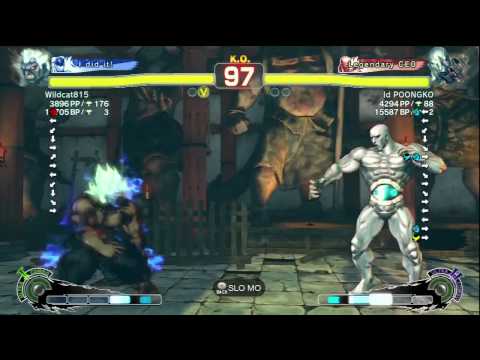 SSFIV AE: Poongko (Seth) vs Wildcat815 (Oni) TRUE-HD QUALITY