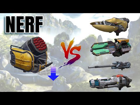 [WR] TALON (NERF) VS Hwangje (NERF) / Stake / Reaper / Redeemer / Nucleon - War Robots Test Server