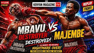 REPLAY LIVE🔴Majembe VS Mbavu Destroyer BOXING FIGHT LIVE now on STAGE | FULL MATCH REPLAY