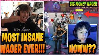 CLIX Goes FULL TRYHARD Against PETERBOT SQUAD In the MOST INSANE 4v4 BOX FIGHT WAGER!