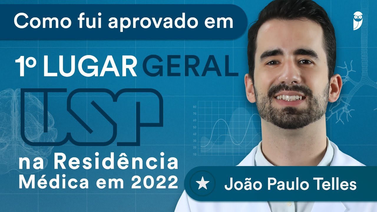 Como fui aprovado em 1º LUGAR GERAL DA USP-SP na Residência Médica em 2022 | Podcast ao vivo