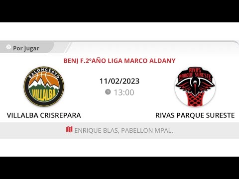 Benjamín fem 13 VILLALBA CRISREPARA - RIVAS PARQUE SURESTE