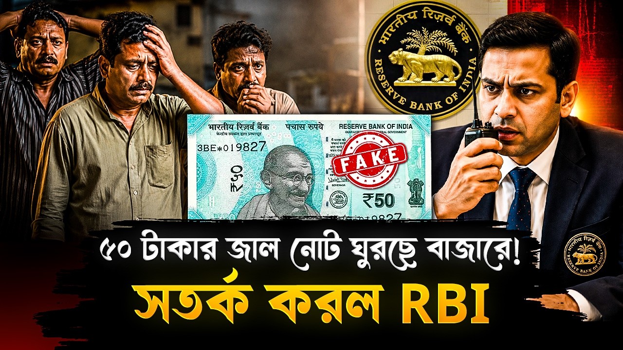 বাজারে ঘুরছে জাল ৫০ টাকার জাল নোট! বড়সড় আপডেট RBI-এর! | RBI About Fake Fifty Rupees Currency | India