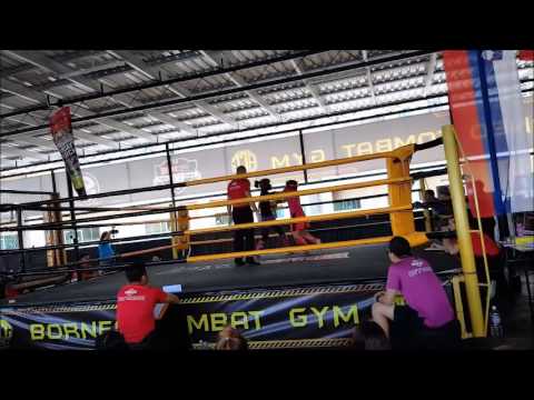 ISKA K1 & MMA Borneo Amateur Challenge 2 BOUT 27 - MAURIEN D-30 vs Azhani ADN