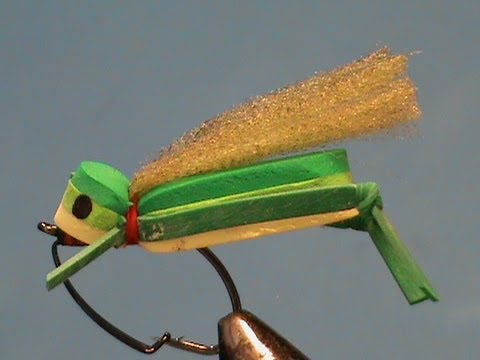 Weedless Foam Grasshopper