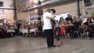 Malee Rodriguez y el Chino Perico bailando el tango MARION en la MILONGA del AÑO en el SUNDERLAND