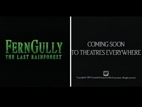FernGully: The Last Rainforest Theatrical Trailer (August 20, 1991)