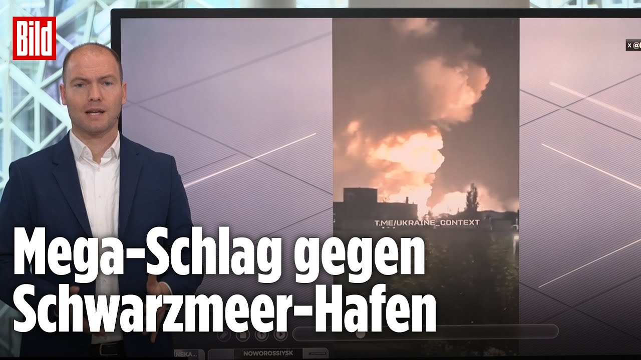 Schrotflinten-Drohne schießt russischen Kamikaze-Flieger ab | BILD-Lagezentrum