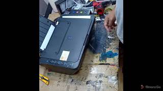 How to resolve the print-out problem for Canon E470