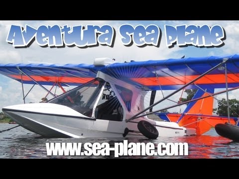 Aventura, Aventura I, Aventura II amphibious experimental light sport aircraft from Aero Adventure.