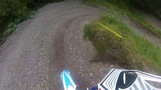 preview picture of video 'Roncone on board Yamaha YZ 125 8 giugno 2013'