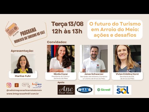 O futuro do Turismo em Arroio do Meio: ações e desafios