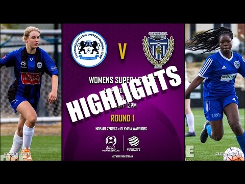PFD Women's Super League: Round 1 Highlights, Olympia v Kingborough